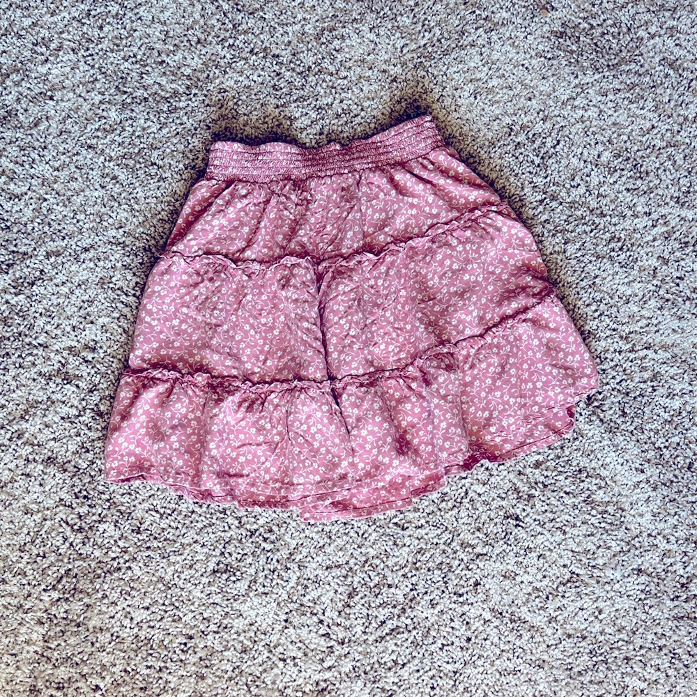 Hollister Ultra High-Rise Floral Skirt